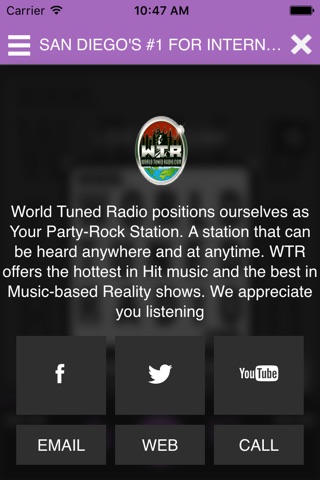 W-T-R World Tuned Radio screenshot 3