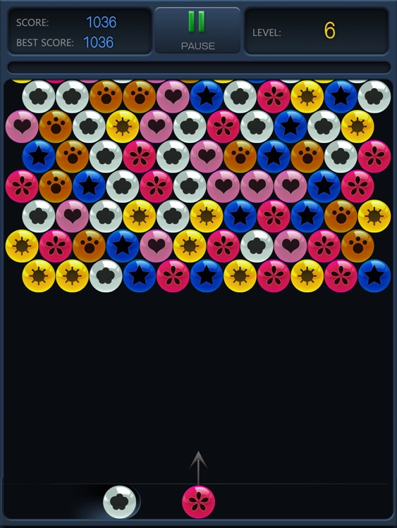 Bubble Ball Shooter HD screenshot-4