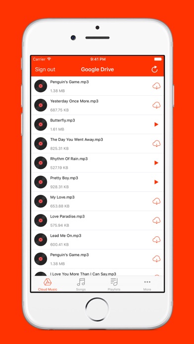 How to cancel & delete Cloud Music - Mp3 Player and Playlist Manager for Sound Cloud Storage App from iphone & ipad 4
