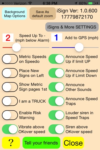 SpeedMinder Speed Limit App screenshot 4