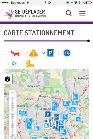 Bordeaux Métropole Circulation screenshot 2