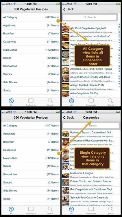 350 Vegetarian Recipes screenshot-3