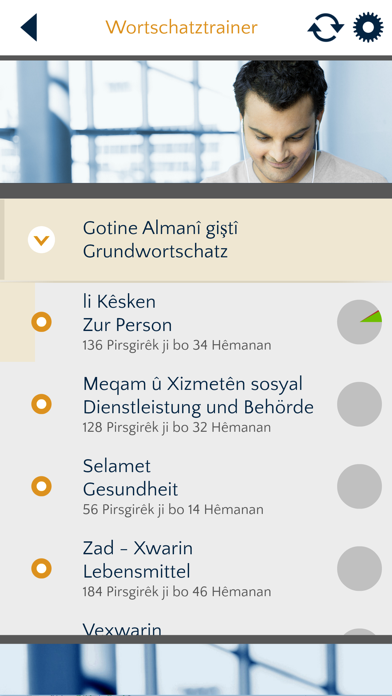 How to cancel & delete DaFür Kurdisch-Deutsch Wortschatztrainer from iphone & ipad 1