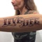 Tattoo Quotes gallery is an application for inspiration about Tattoo you would design in your body