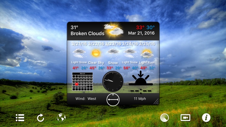 Motion Weather 4K - Ultra HD Moving Weather