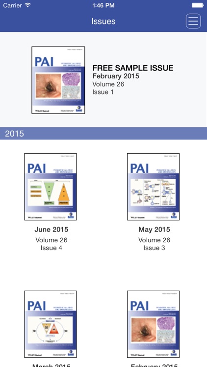 Pediatric Allergy and Immunology