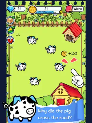 Screenshot 1 Pig Evolution -- Tap Coins of the Crazy Clicker Game iphone