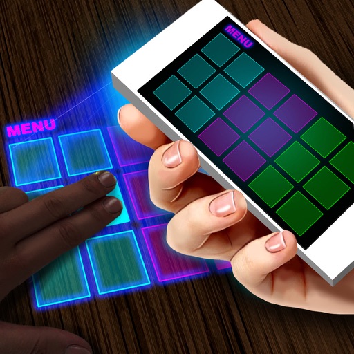 Hologram Dubstep Simulator iOS App