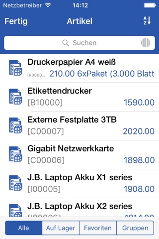 Mobile Datenerfassung PRS screenshot 4