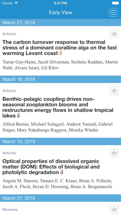 Limnology and Oceanography screenshot-3