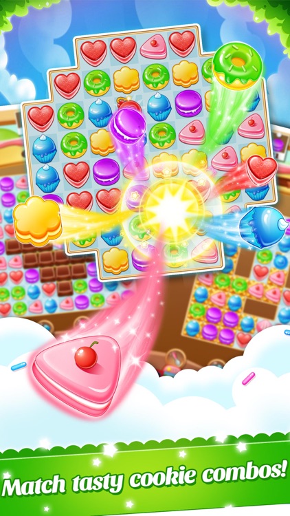 Cookie Fever 2 - Blast candy to win the scrubby pet