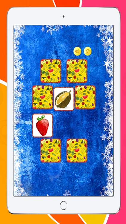 Fruits World Matching Picture Games for Kids