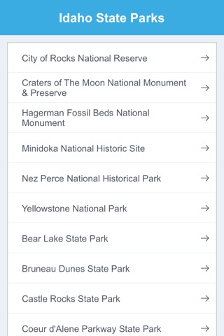 Idaho State Parks & National Parks screenshot 2