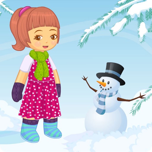 X Mas Snow Kid Dress Up iOS App