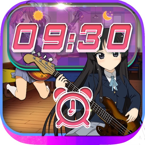 iClock – Manga & Anime : Alarm Clock K-On! Wallpapers , Frames and Quotes Maker For Pro icon