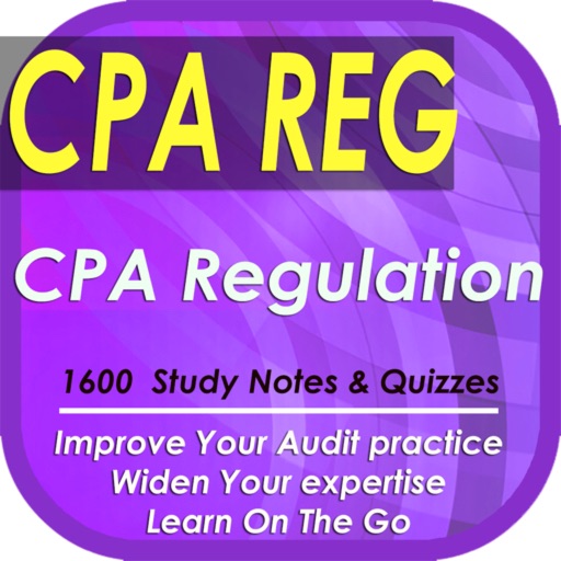 CPA Regulation: 1600 Study Notes & Quizzes (CPA Exam)