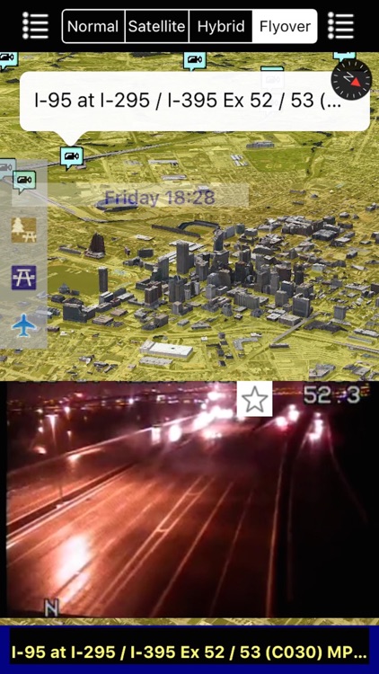 Maryland/Baltimore NOAA Radar with Traffic Cameras 3D Free screenshot-4