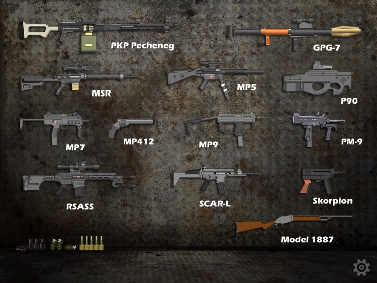 Gun HD for imitative guns, real guns, Mp5 screenshot-4