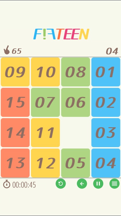 FIFTEEN - 15 puzzle -