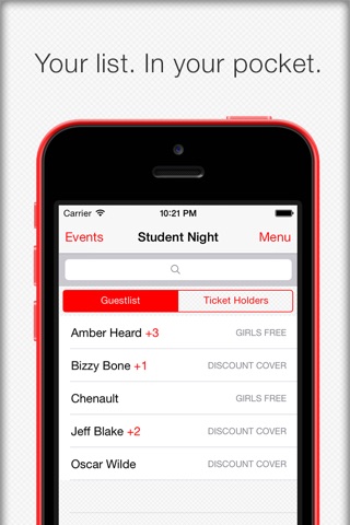 List Manager - Add Guests On The Go screenshot 3