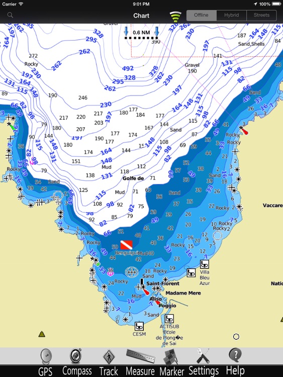 Corse GPS Nautical Charts Pro