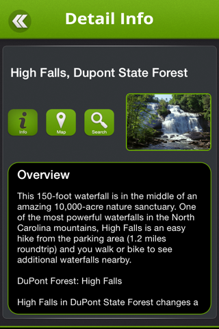 Asheville Waterfalls screenshot 3