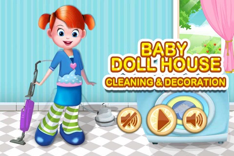 Baby Doll House Cleaning and Decoration Pro - Fun Games For Kids, Boys and Girls screenshot 4