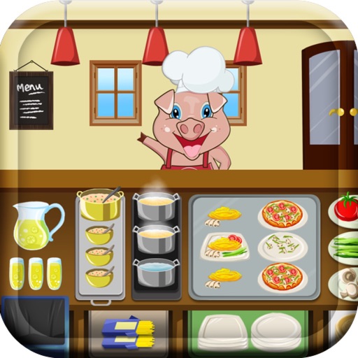 Pizza Cook Game: Pig Version For Kids Edition icon