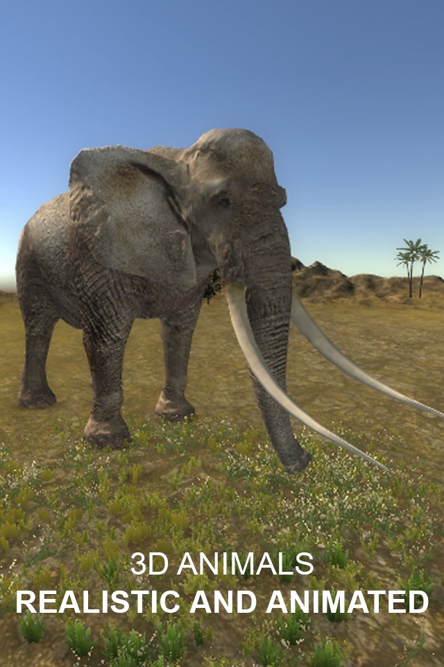 Explain 3D: Tropical and African animals FREE screenshot 2