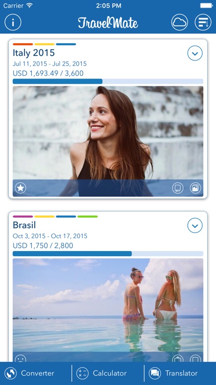 Travel Mate - Manage Your Travel Expenses screenshot-0