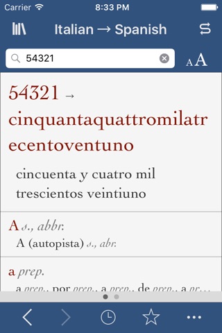 Vox Essential Spanish-Italian screenshot 3