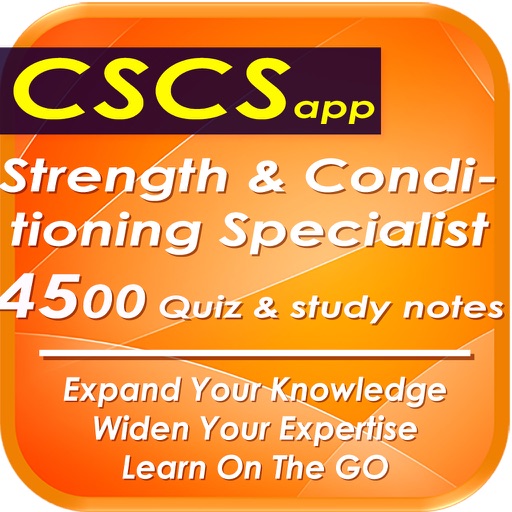 CSCS app: Strength and Conditioning Specialist Certification icon