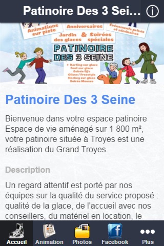 Patinoire Des 3 Seine screenshot 2