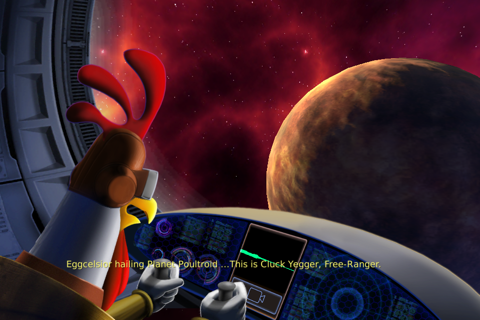 Cluck Yegger in Escape from the Planet of the Poultroid screenshot 2