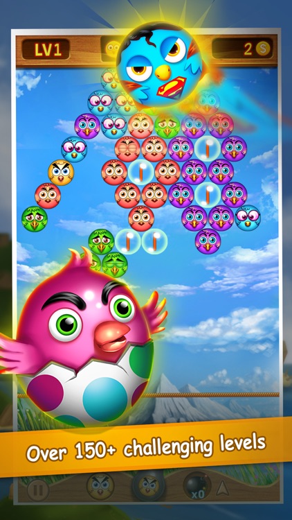 Bubble Bird Shooter: Bird Kingdom