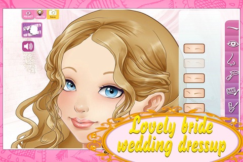 Lovely bride wedding dressup screenshot 2