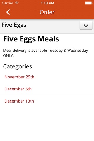 Five Eggs Meals screenshot 3