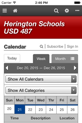 Herington Schools USD 487 screenshot 2