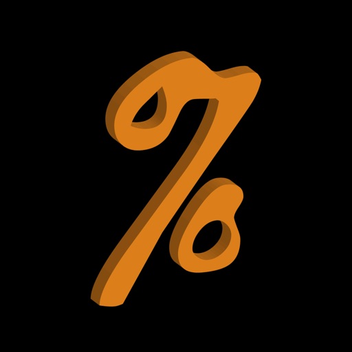 PercentDiff - the Shaolo Percent and Percentage Calculator iOS App