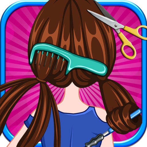 Girls Hairstyles Design Icon