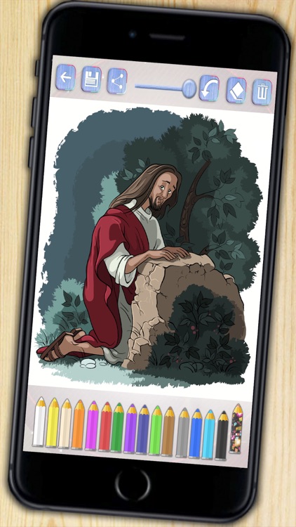 Bible coloring book to paint and color  - Premium screenshot-4