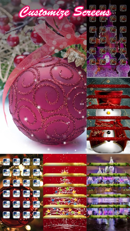Christmas Wallpapers & Backgrounds Pro - Xmas Tree, Cards, Light & Santa Claus Retina Images