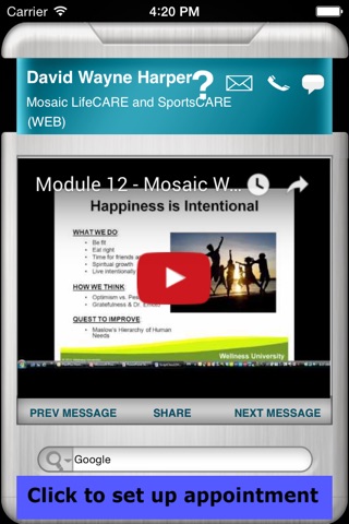 Mosaic LifeCARE screenshot 4