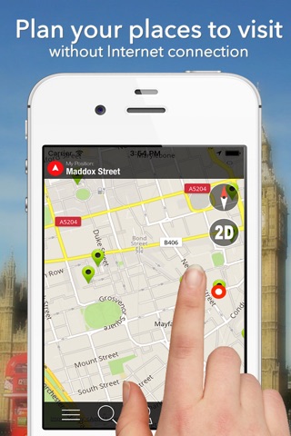 Mobile Offline Map Navigator and Guide screenshot 2