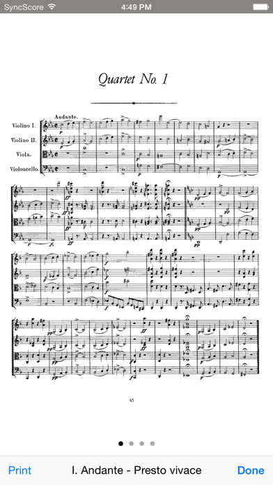 Schubert String Quartets screenshot1