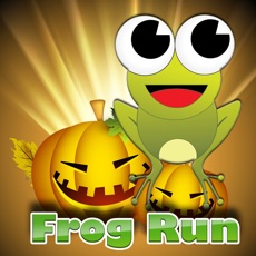 Activities of Halloween Frog Run Game for Kids