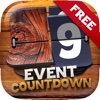 Event Countdown Fashion Wallpaper  - “ The Wooden ” Free