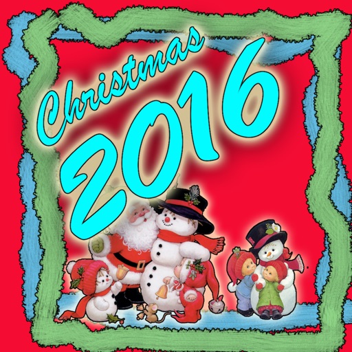 2016 Christmas & New Year Customize Card Frame icon