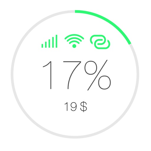 Data Usage In Real Time icon