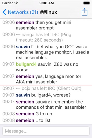 Mutter - IRC Client screenshot 2